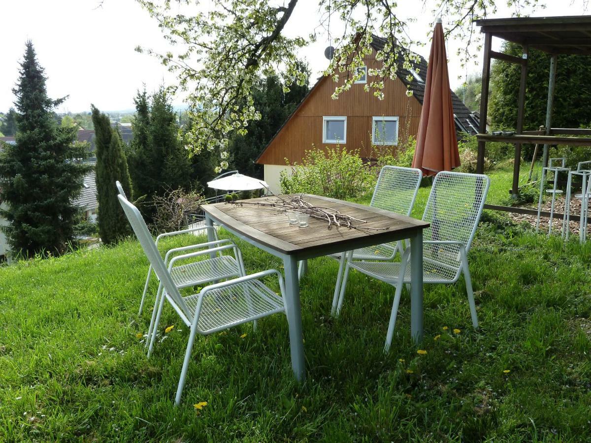 Helle 70 Qm Ferienwohnung Mit Herrlichem Blick Teningen Eksteriør bilde